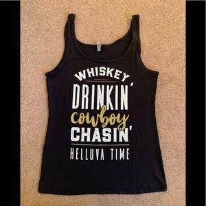 Whiskey tank top